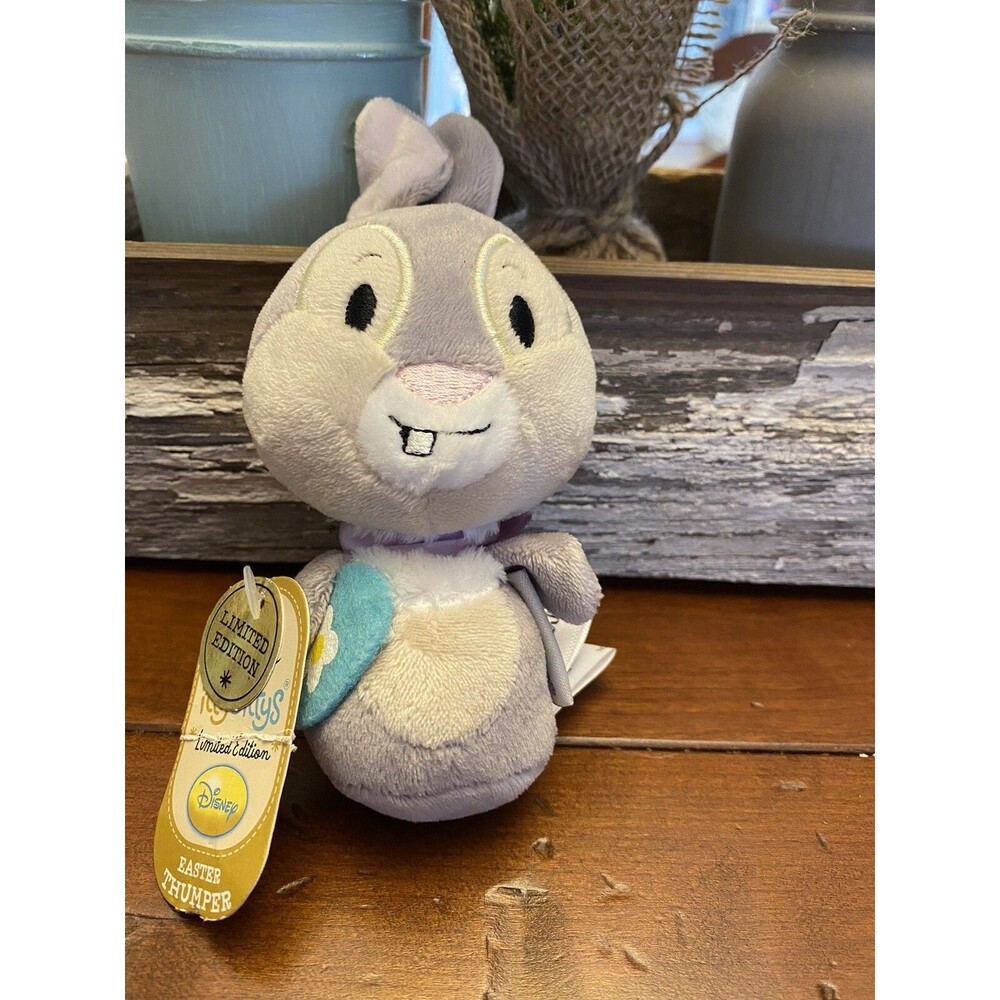 Hallmark Itty Bittys - EASTER THUMPER (Disney Bambi) Rabbit NWT Plush